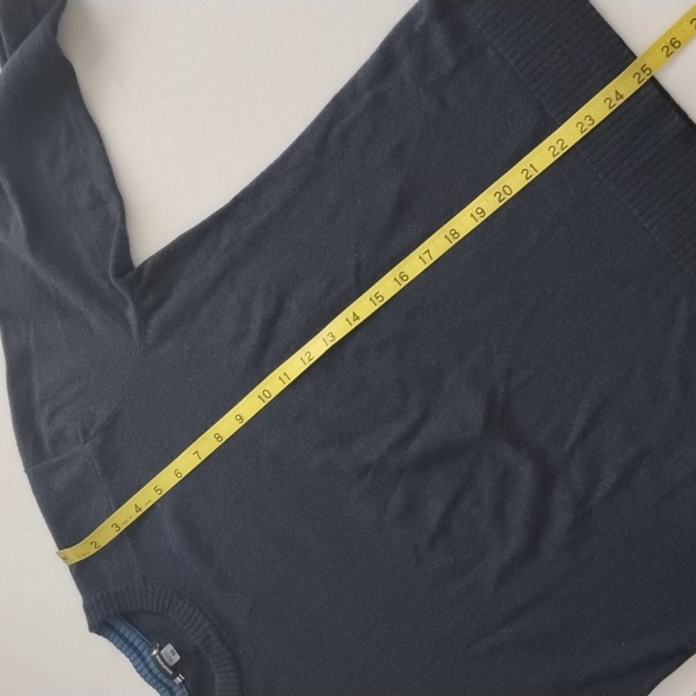 Smartwool Sparwood Crew Sweater Navy Blue Size M - Picture 5 of 7